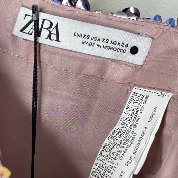 Zara Sequin Midi Skirt - Size XS (SOLD OUT!!!) - Picture 4 of 5
